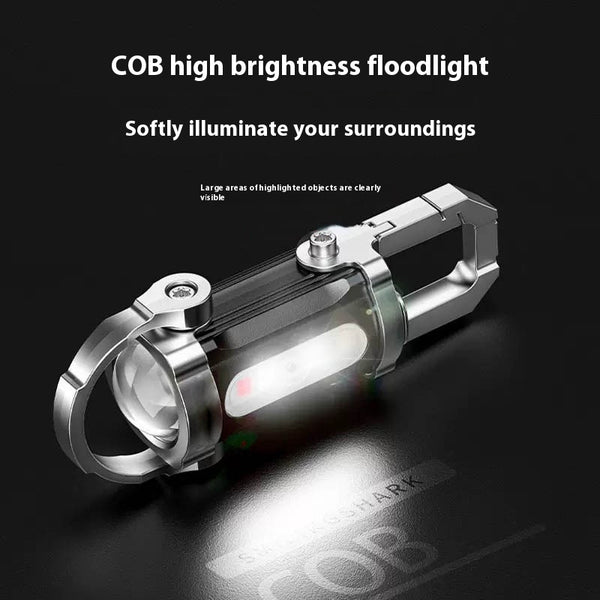 Aluminum Alloy Mini Keychain Light
