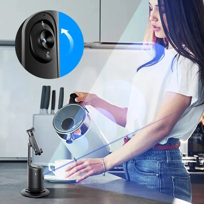 AI Auto-Track Gimbal + Tripod: Shoot Like TikTok Pros - Naji Collections
